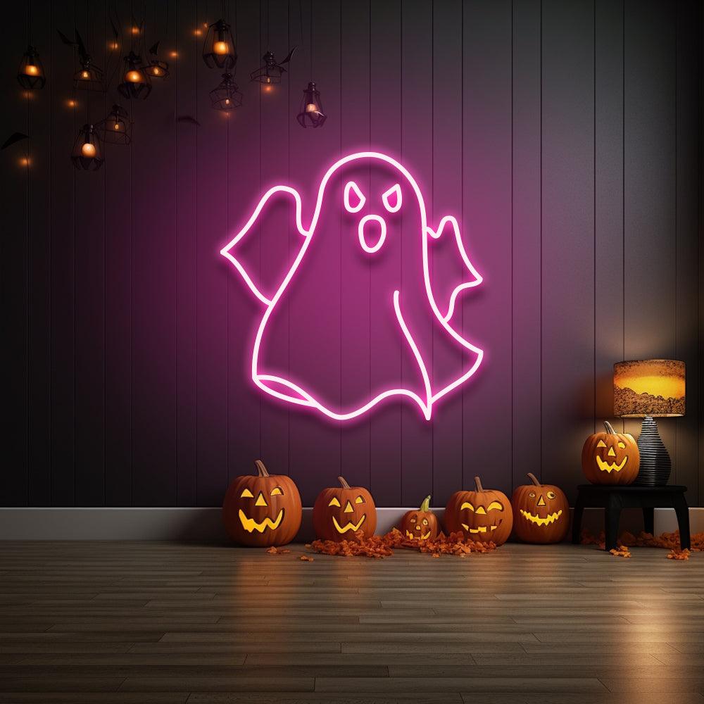Halloween Ghost Neon LED Sign
