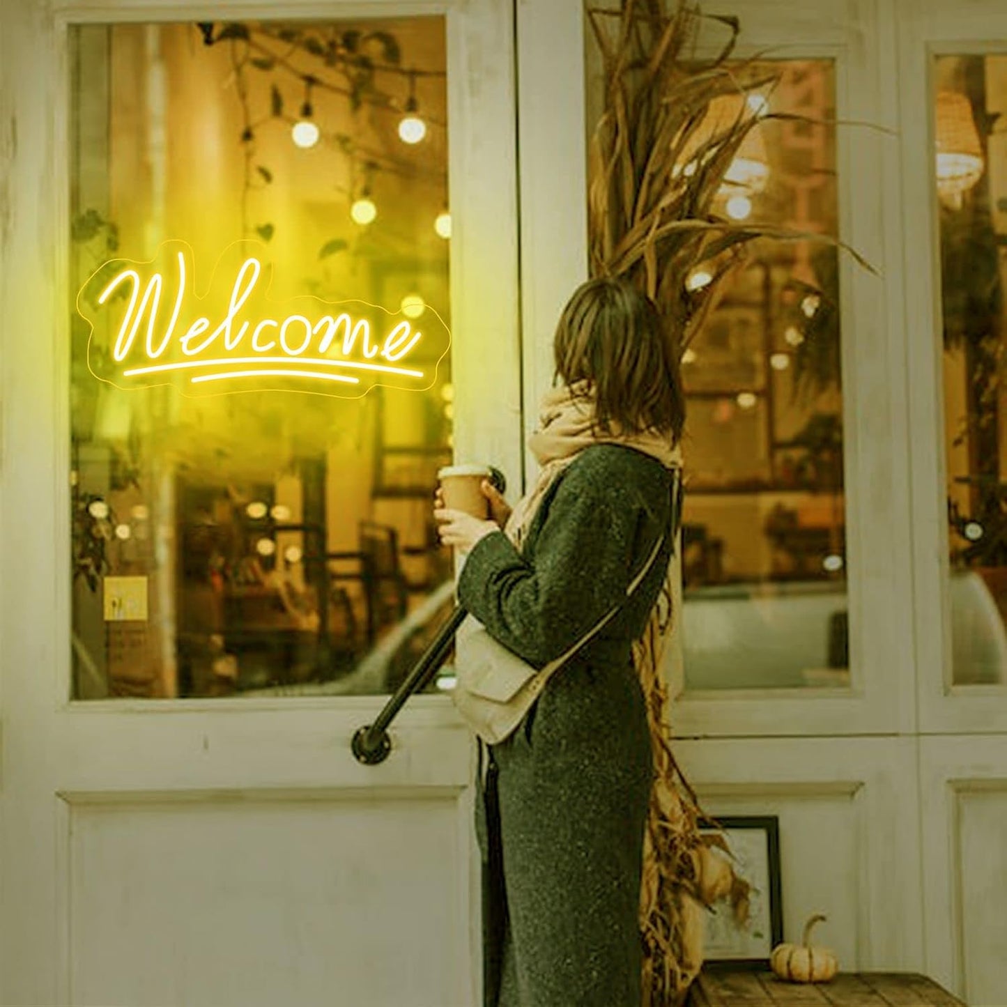 Welcome Neon LED sign