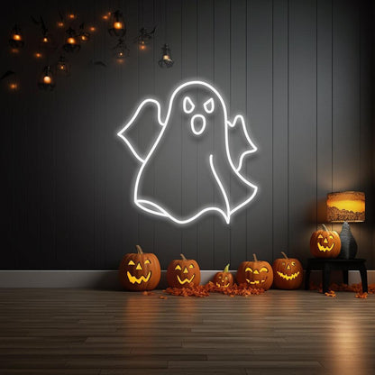 Halloween Ghost Neon LED Sign