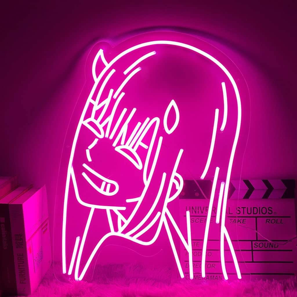 Zero Two Anime Neon LED sign